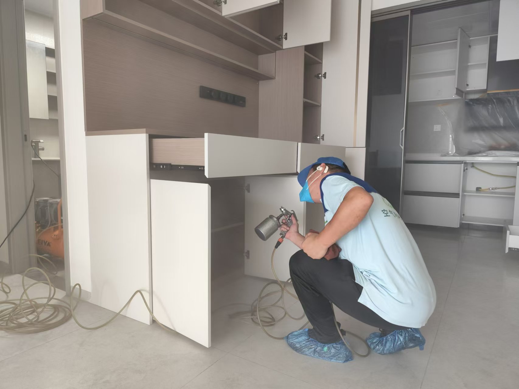 越秀區(qū)淘金東路85號B5棟家庭除甲醛