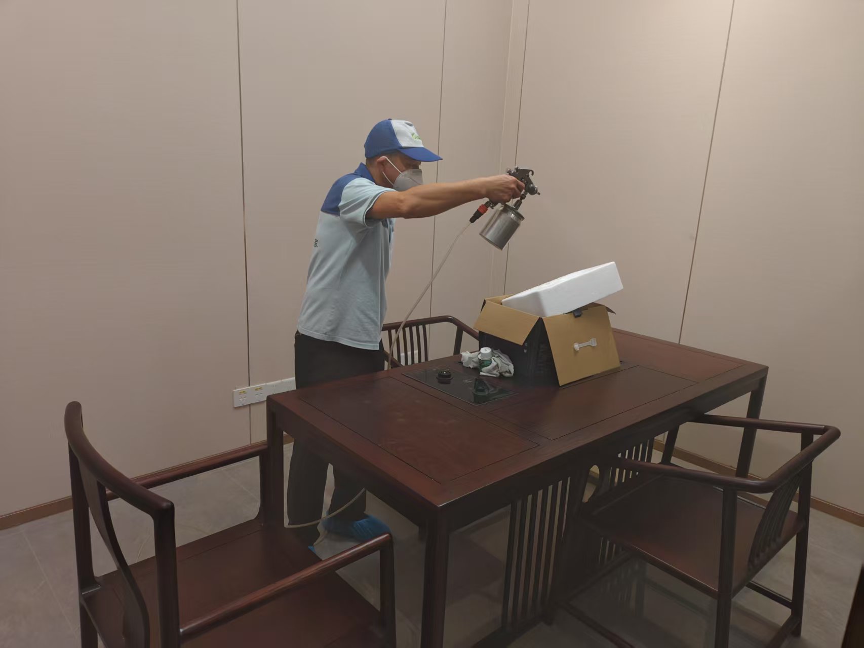 華夏銀行增城支行除甲醛