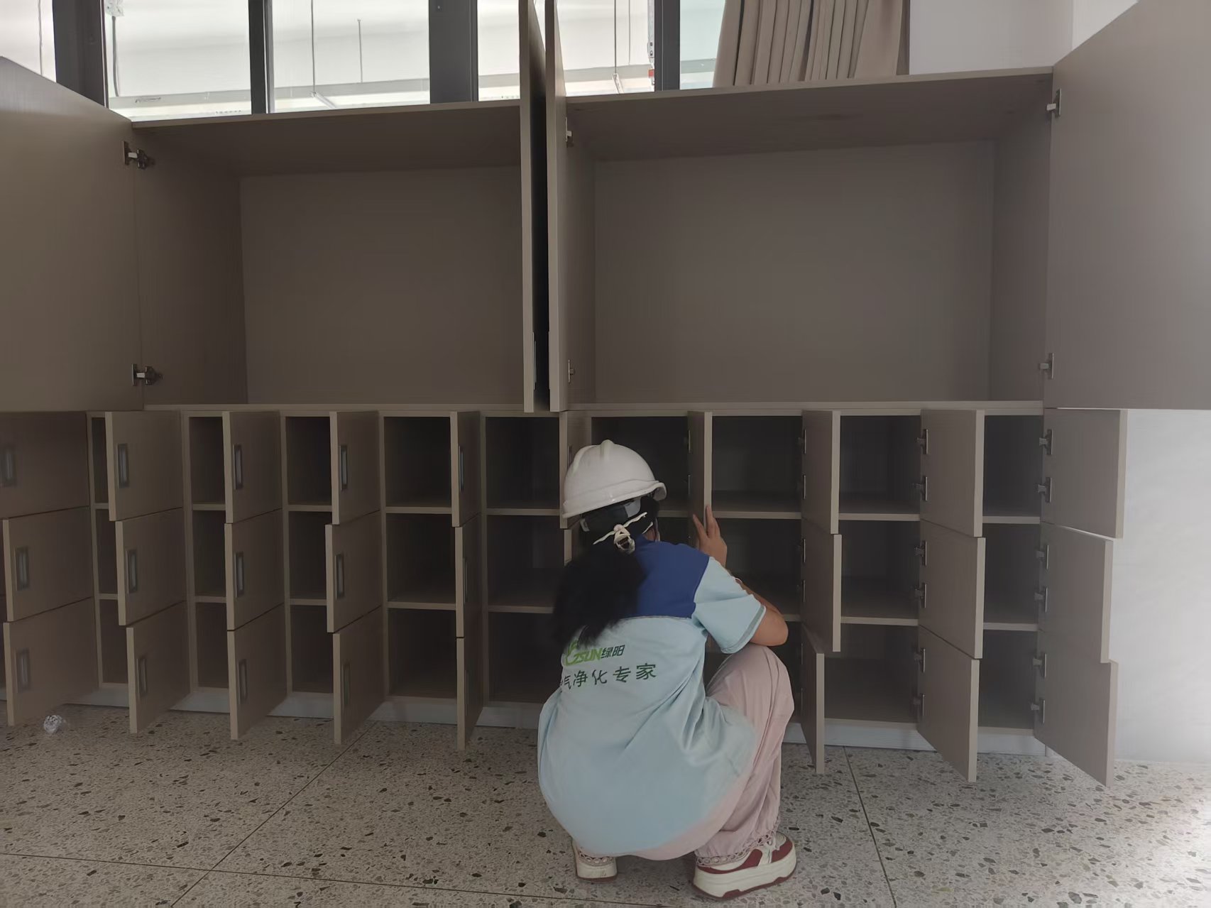 深圳寶安區(qū)流塘小學(xué)除甲醛